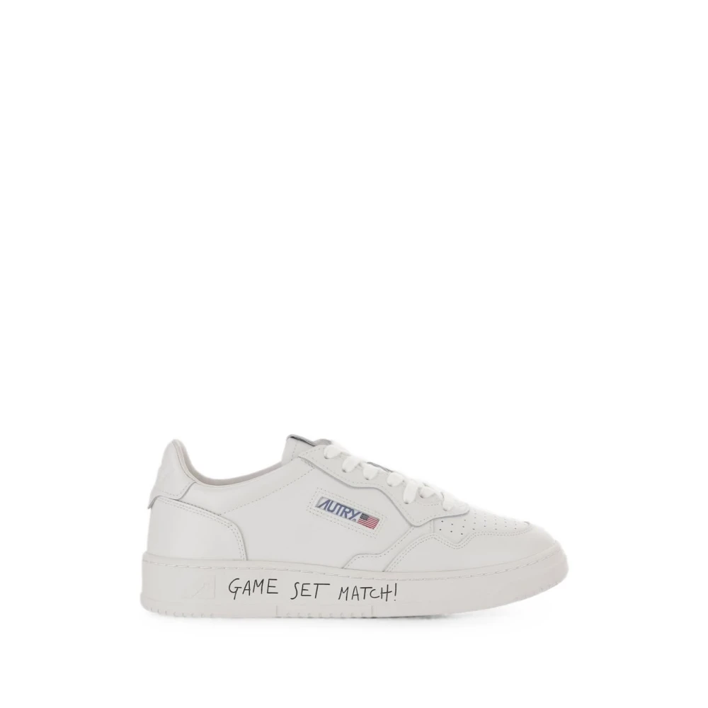 Autry White Sneakers, Male, 10 Uk, Medalist Trainers
