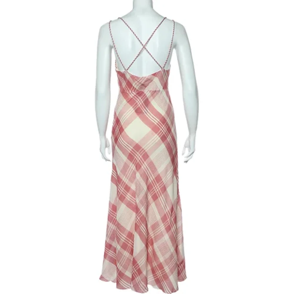 Ralph Lauren Pre-owned Fabric dresses Pink Dames