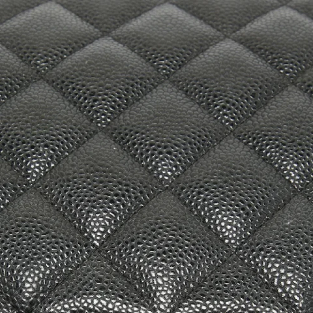 Chanel Vintage Pre-owned Leather chanel-bags Black Dames