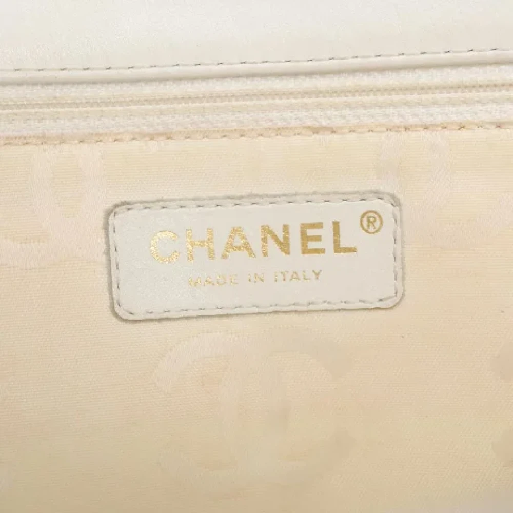 Chanel Vintage Pre-owned Canvas totes Yellow Dames