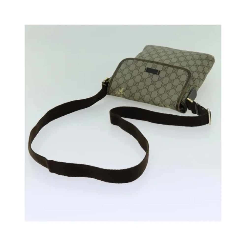 Gucci Vintage Pre-owned Canvas gucci-bags Beige Dames