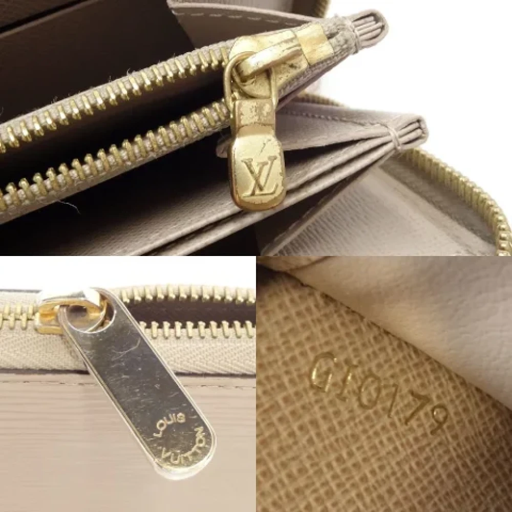 Louis Vuitton Vintage Pre-owned Leather wallets Brown Dames