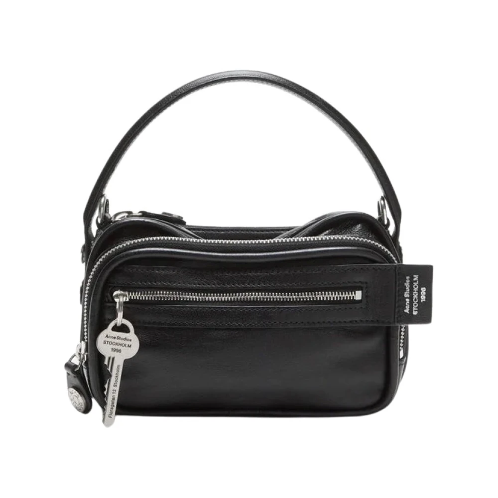 Acne Studios Camero Kit Crossbody Bag - Man Crossbody Bags Black One Size - Immagine 3