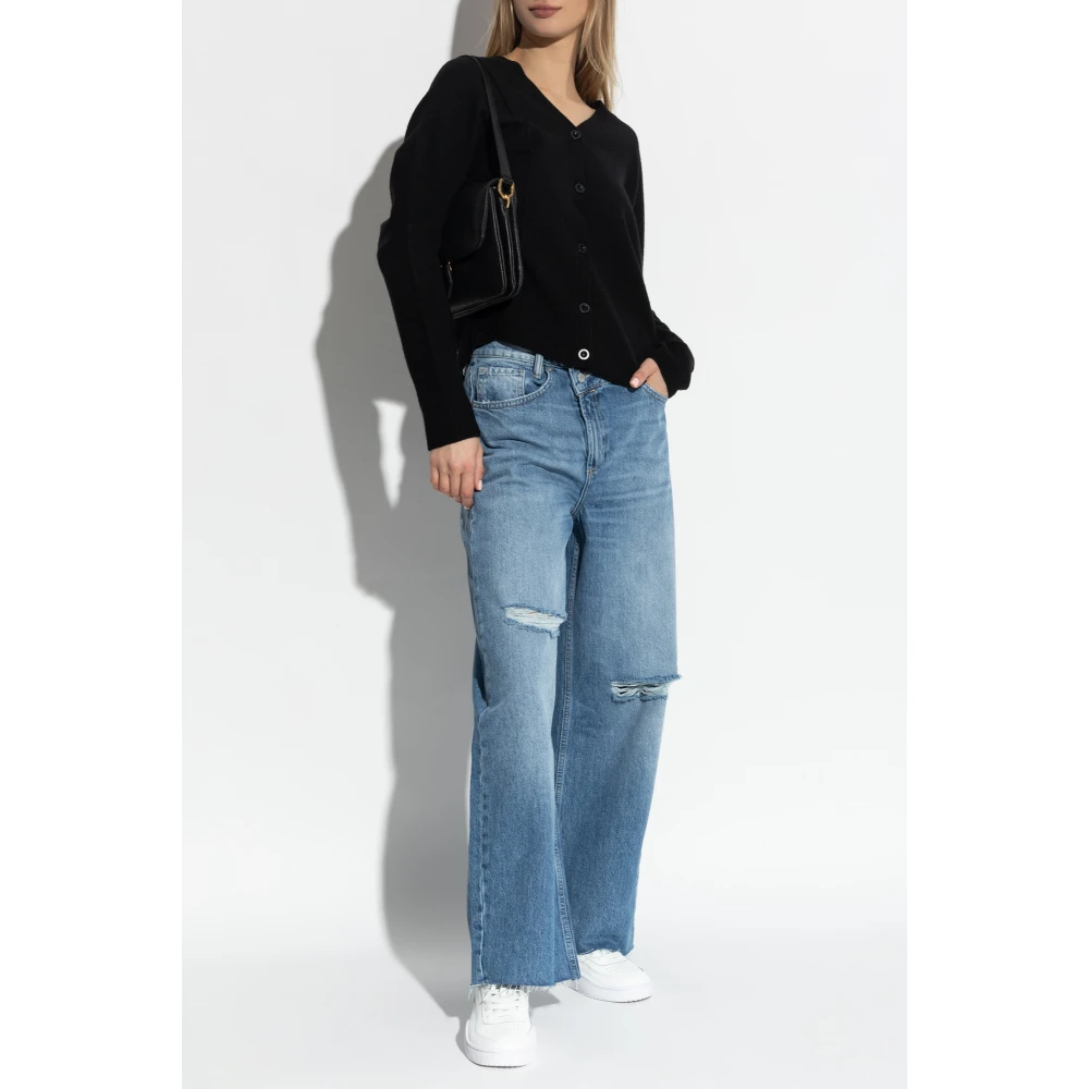 AllSaints Aki Jeans Blue Dames