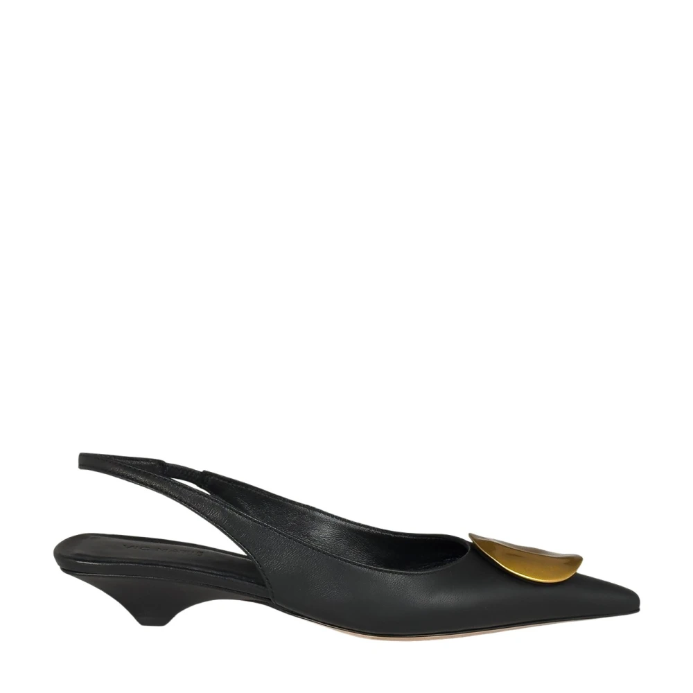 Vic Matié Donna Nero Scarpe, 36 Eu, New,