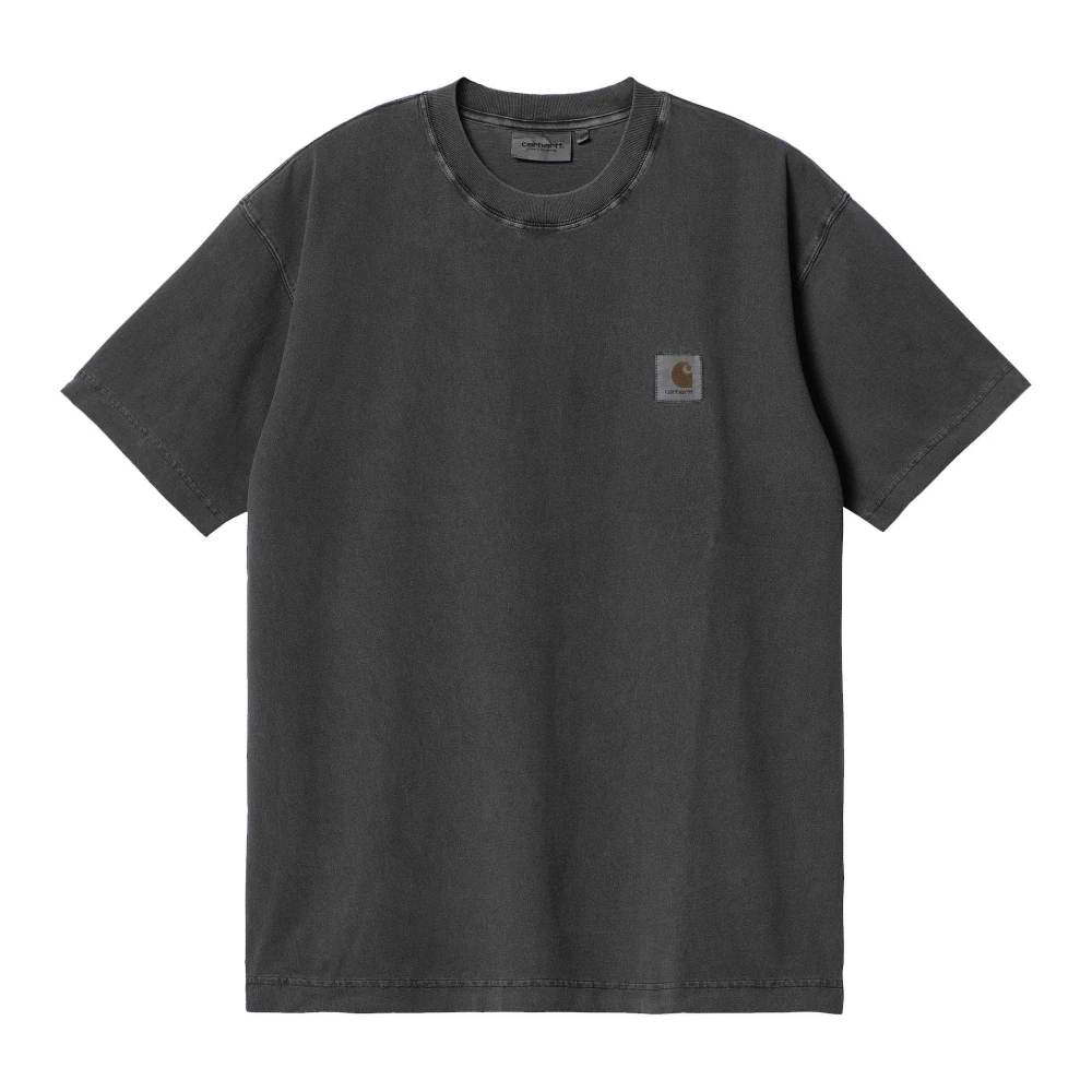 Carhartt WIP Grijze Katoenen T-shirt met Korte Mouwen Gray Heren