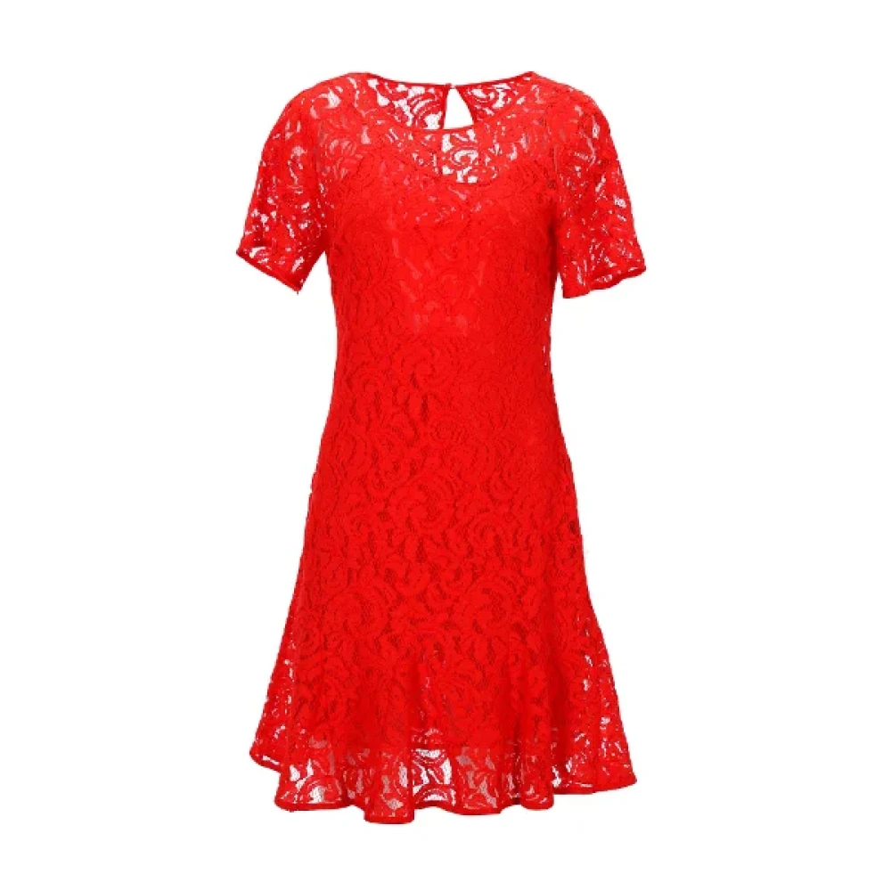 Michael Kors Pre-owned Fabric dresses Red Dames