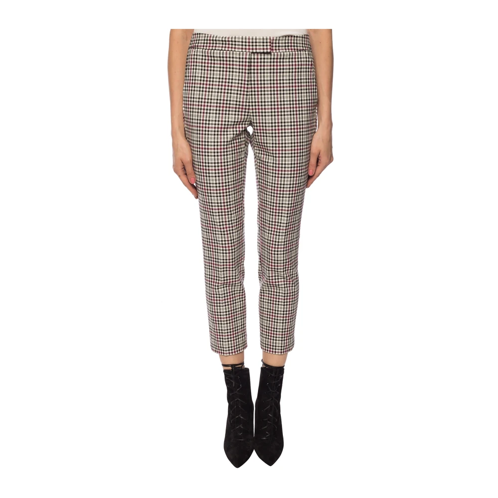 Michael Kors Geruite Broek Multicolor Dames