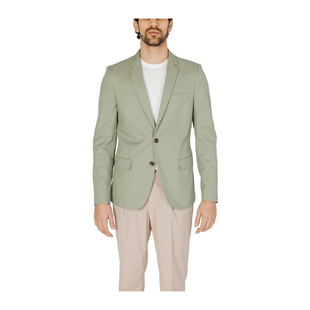 Antony Morato Lente Zomer Katoenmix Pak Jas Green Heren