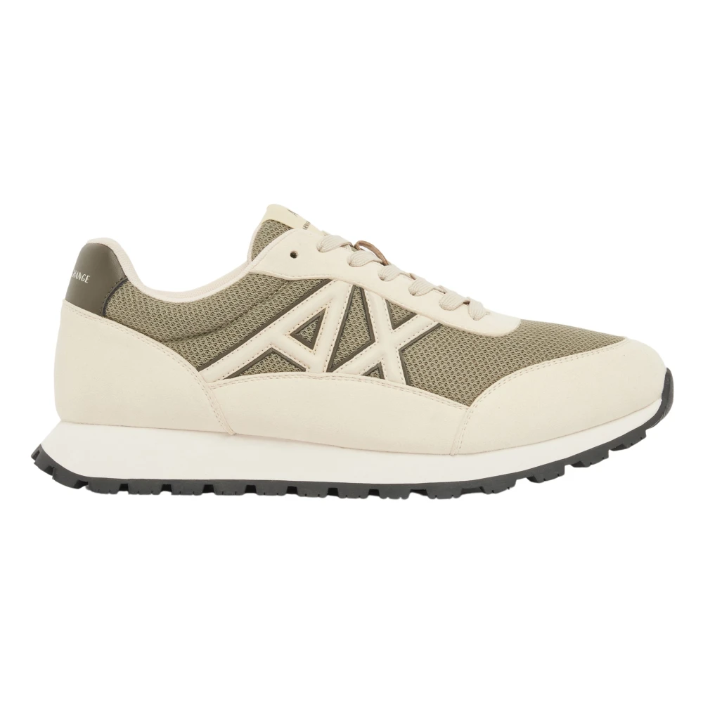 Armani Exchange Sneakers Heren Schoenen Beige