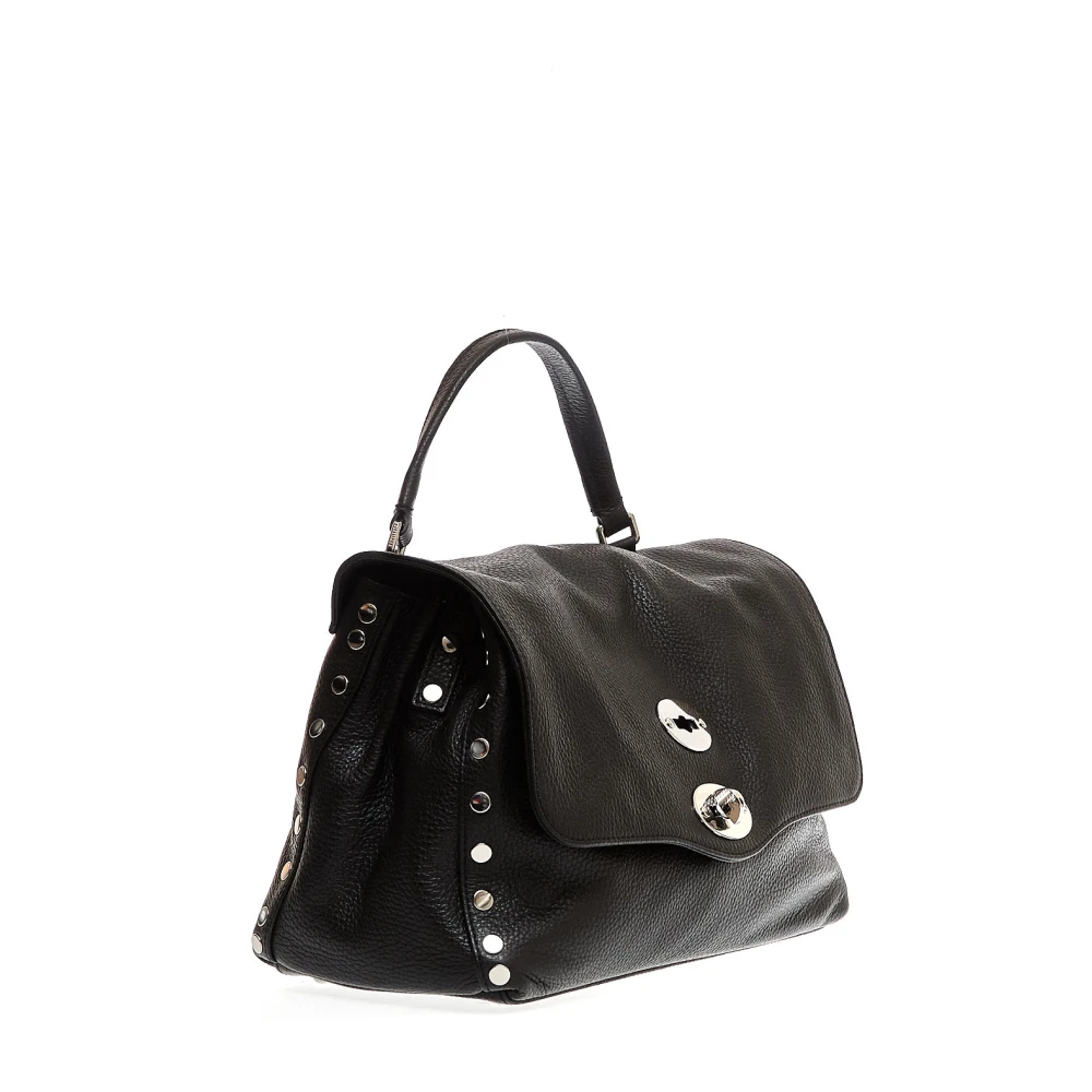 Zanellato Zwarte Dagelijkse Crossbody Tas Black Dames