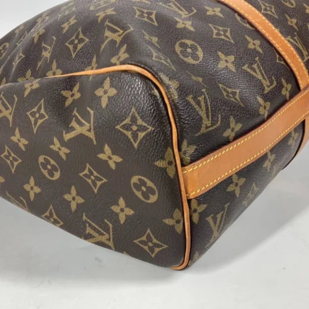 Louis Vuitton Vintage Pre-owned Cotton louis-vuitton-bags Brown Dames