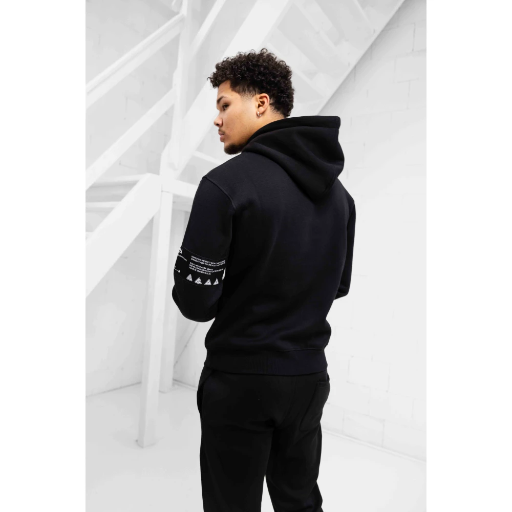 Quotrell Zwart Heren Trainingspak Hoodie Winter Black Heren