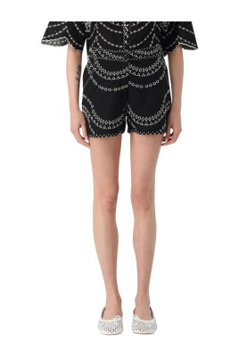 black-lace-mini-skirt