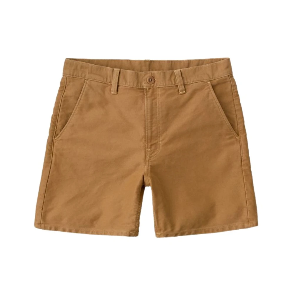 Nudie Jeans Shorts Luke Beige, Herr