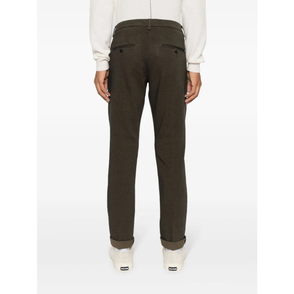 Dondup Slim-fit Maatwerk Broek Brown Heren