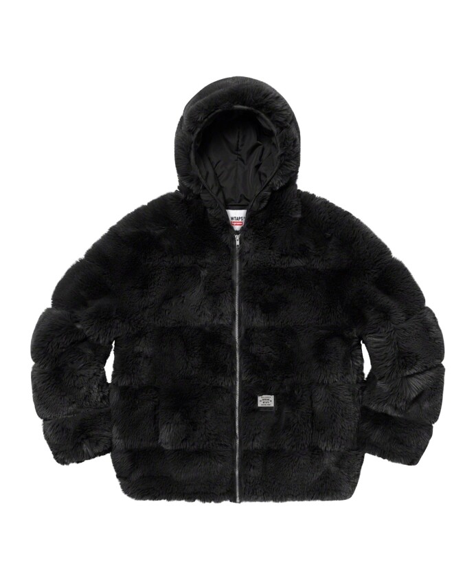 Supreme WTAPS Faux Fur Hooded Jacket 
