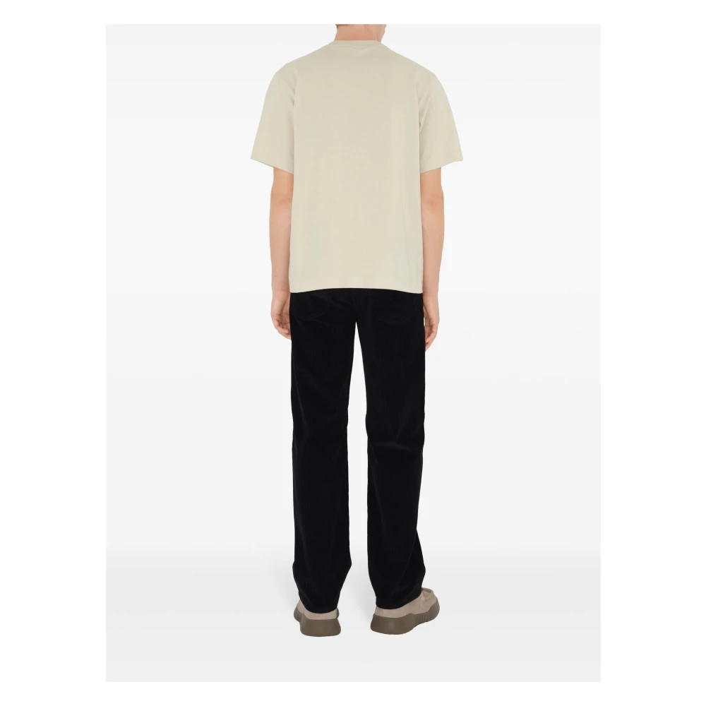 Burberry Krijt Jwear T-shirt Beige Heren