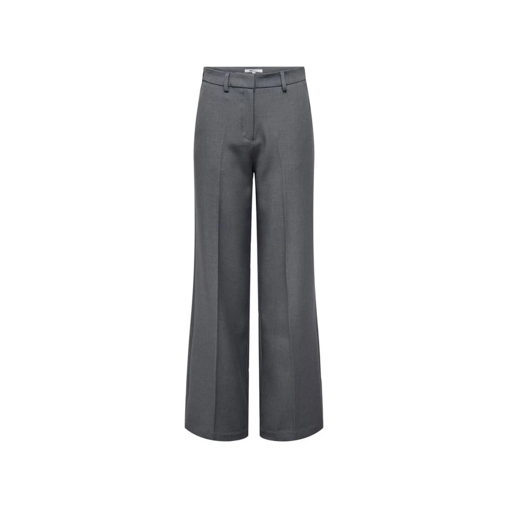 Only Grijze Palazzo Broek Gray Dames