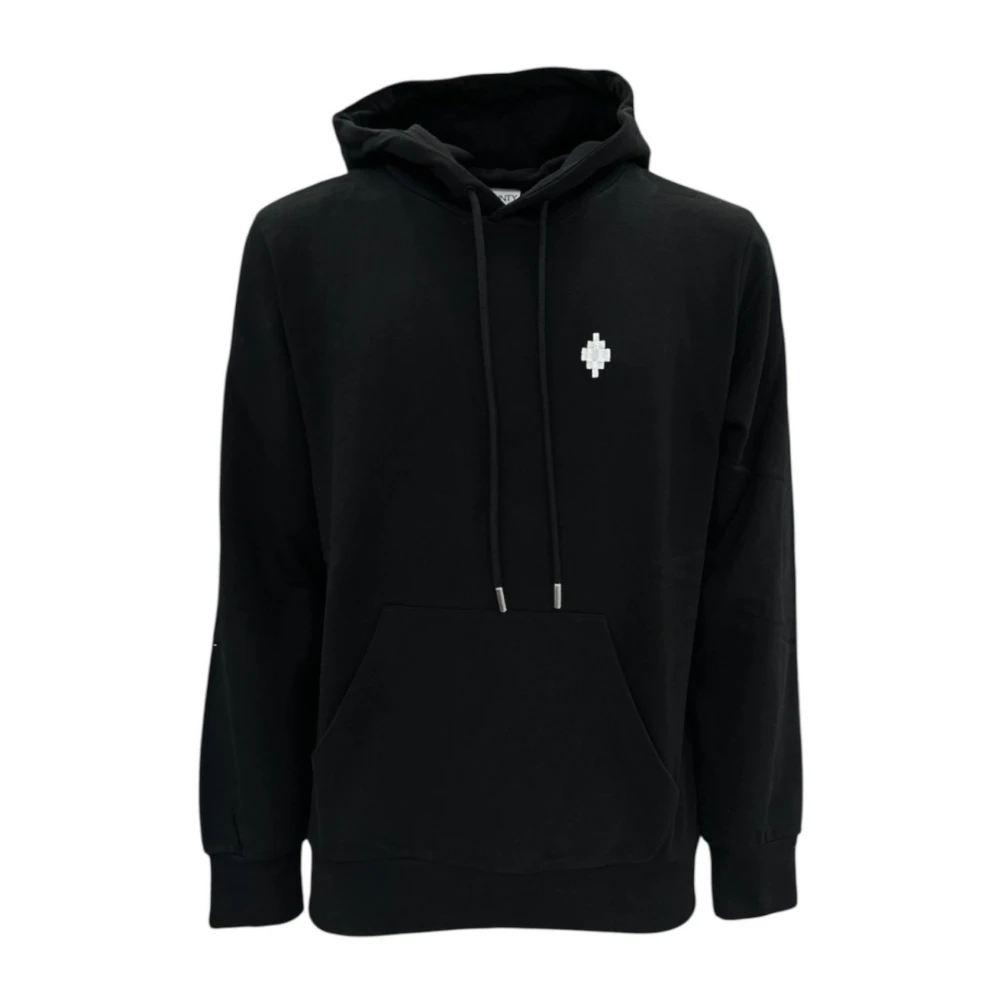Marcelo Burlon Men's Black Hoodies, L, F5camahs011