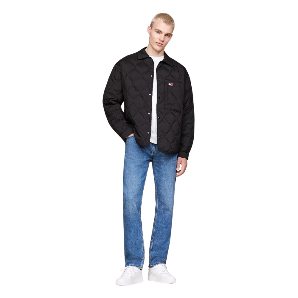 Tommy Hilfiger Waterafstotende Gewatteerde Jas Black Heren