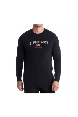 Långärmad bomulls-T-shirt
