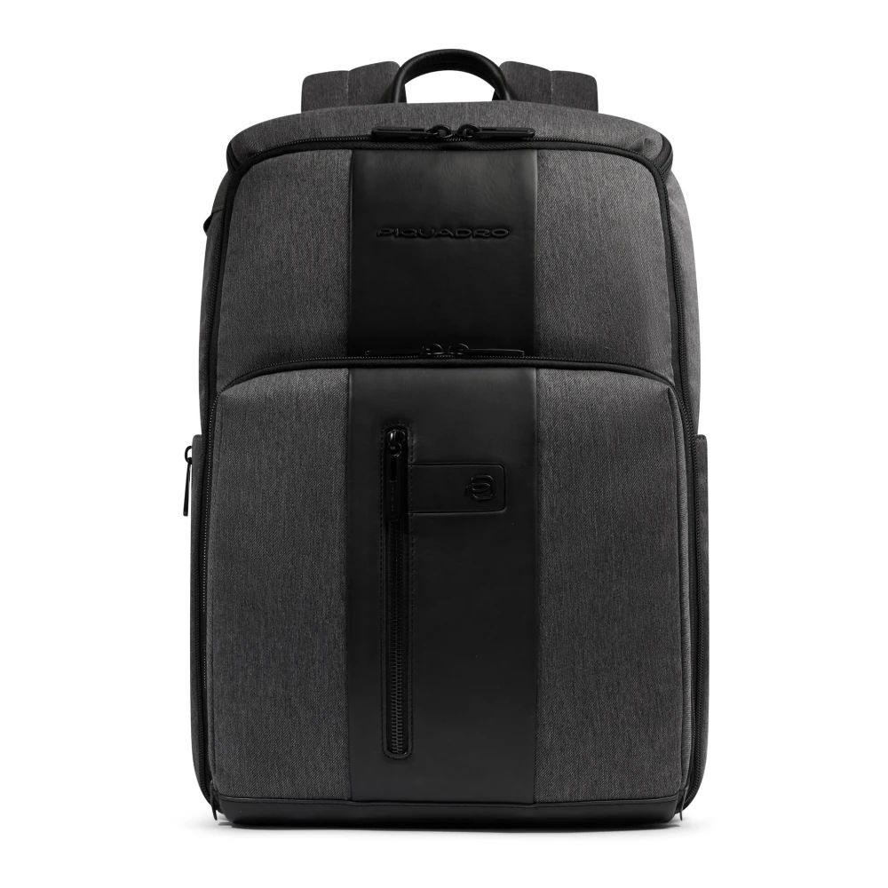 Piquadro Uomo Grigio Brief Travel Backpack