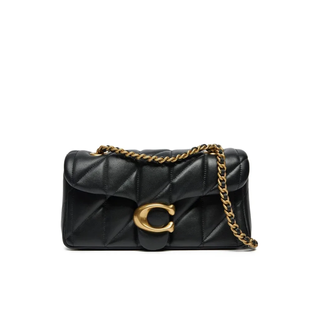 Coach Gewatteerde Tabby Schoudertas Black Dames