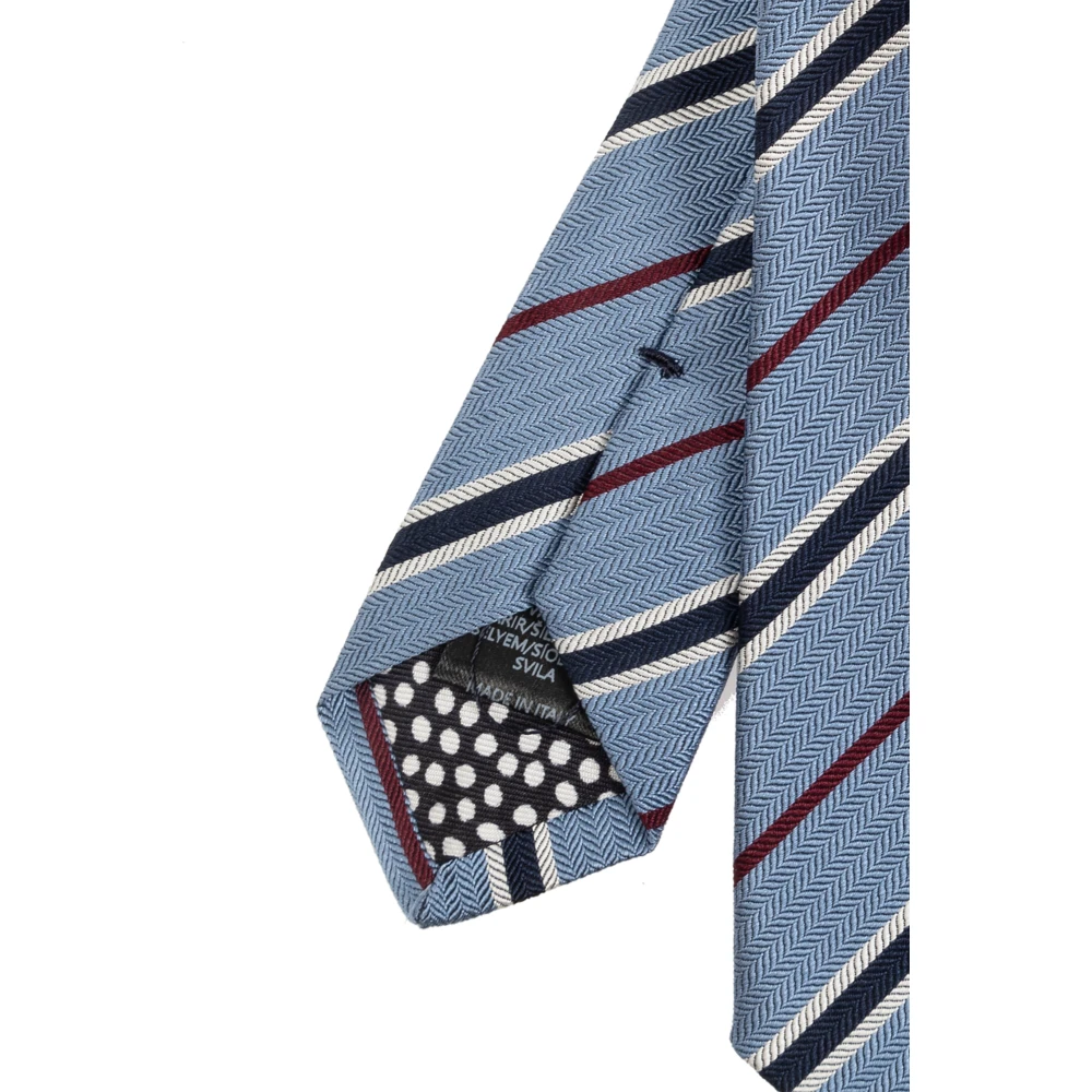 Paul Smith Zijden stropdas Blue Heren