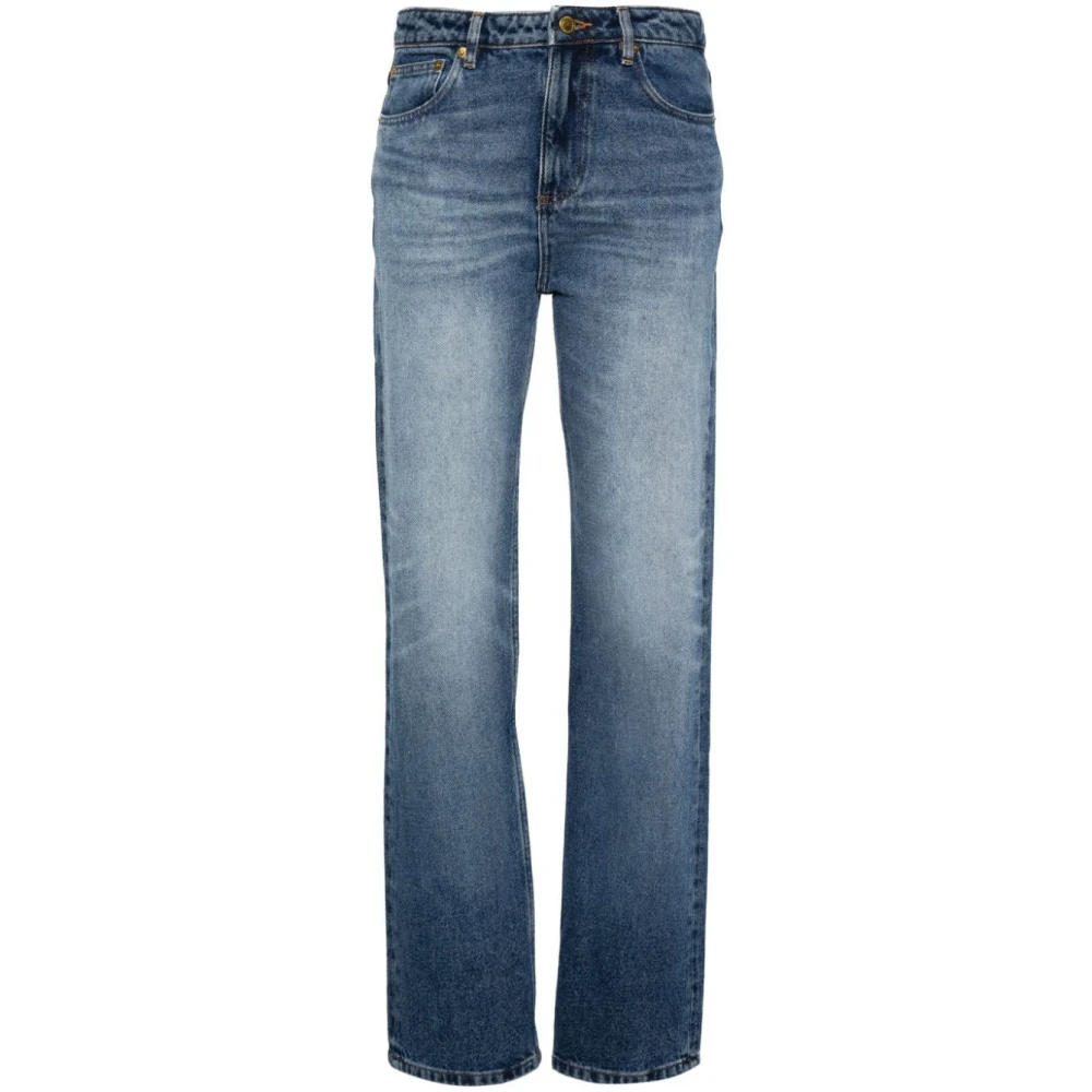 A.p.c. Blue Straight Jeans - Female - Straight Fit Jeans - W25 - Jeans