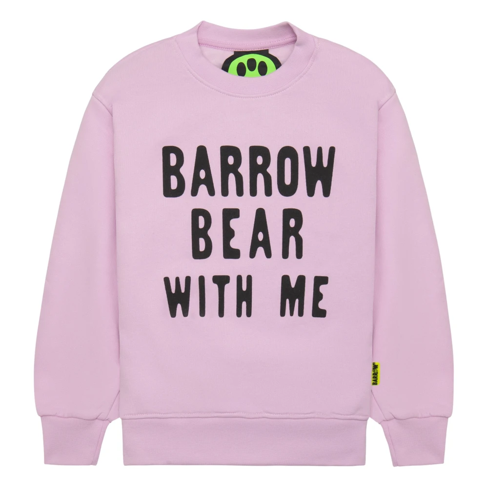 Barrow Barn Felpa Bear With Me Purple, Unisex