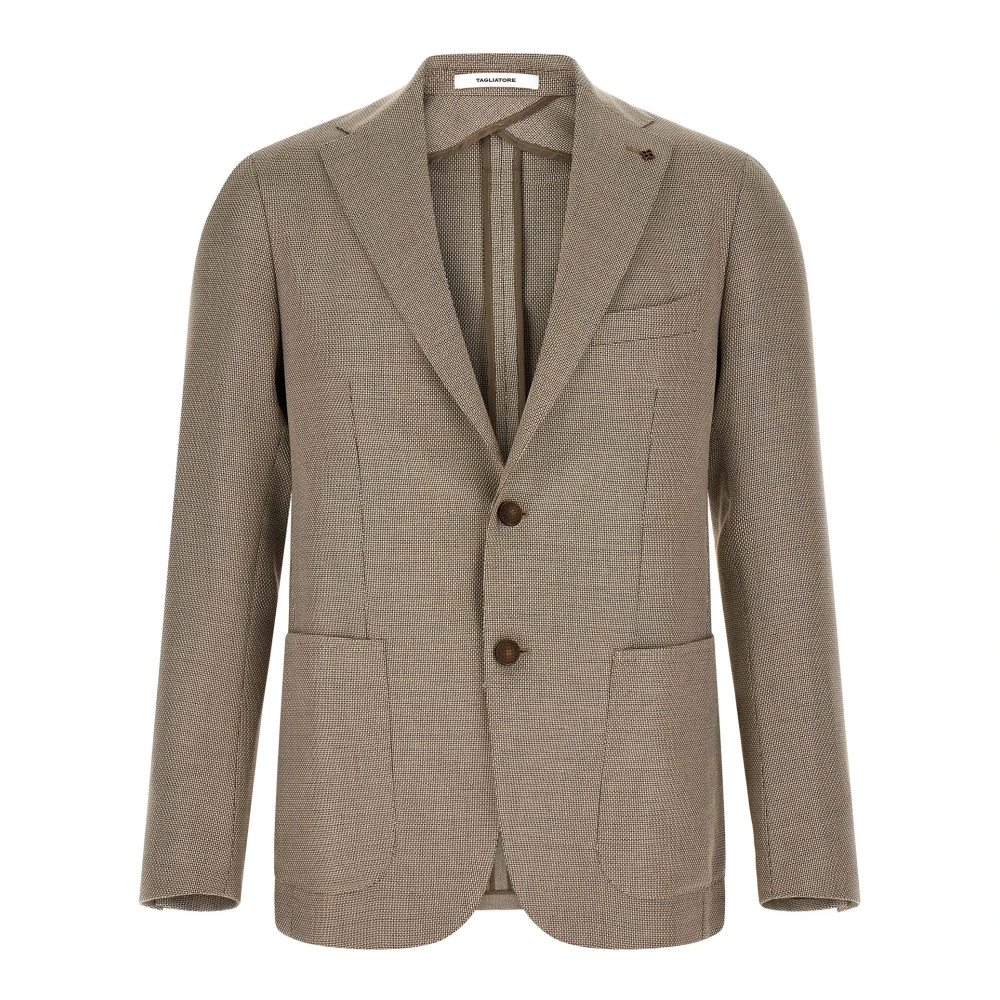 Tagliatore Mannelijk Bruin Jassen Heren, 5XL, Katoen, Montecarlo Blazer