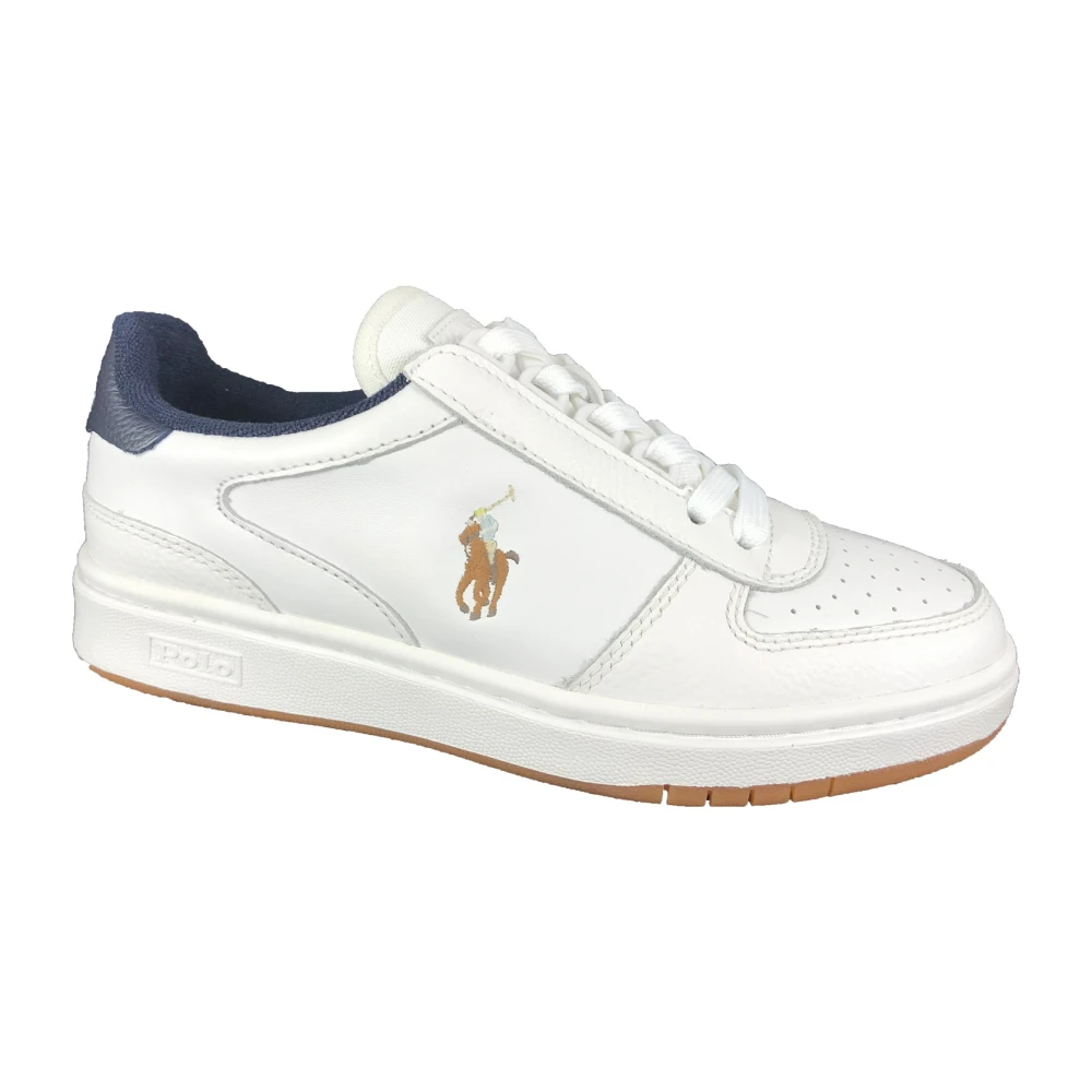 Polo Ralph Lauren Court Sneakers Schoenen Dames Schoenen Wit