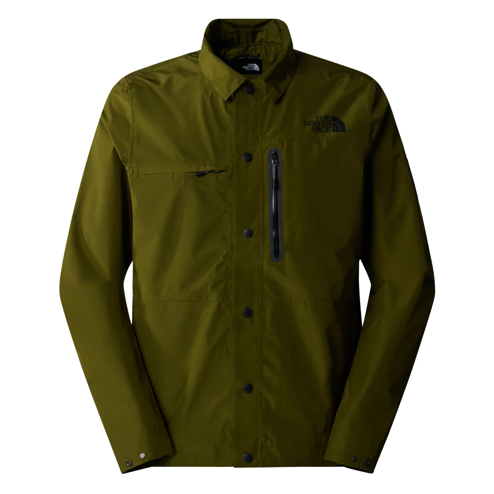 The North Face Bos Olijf Tech Overshirt Green Heren