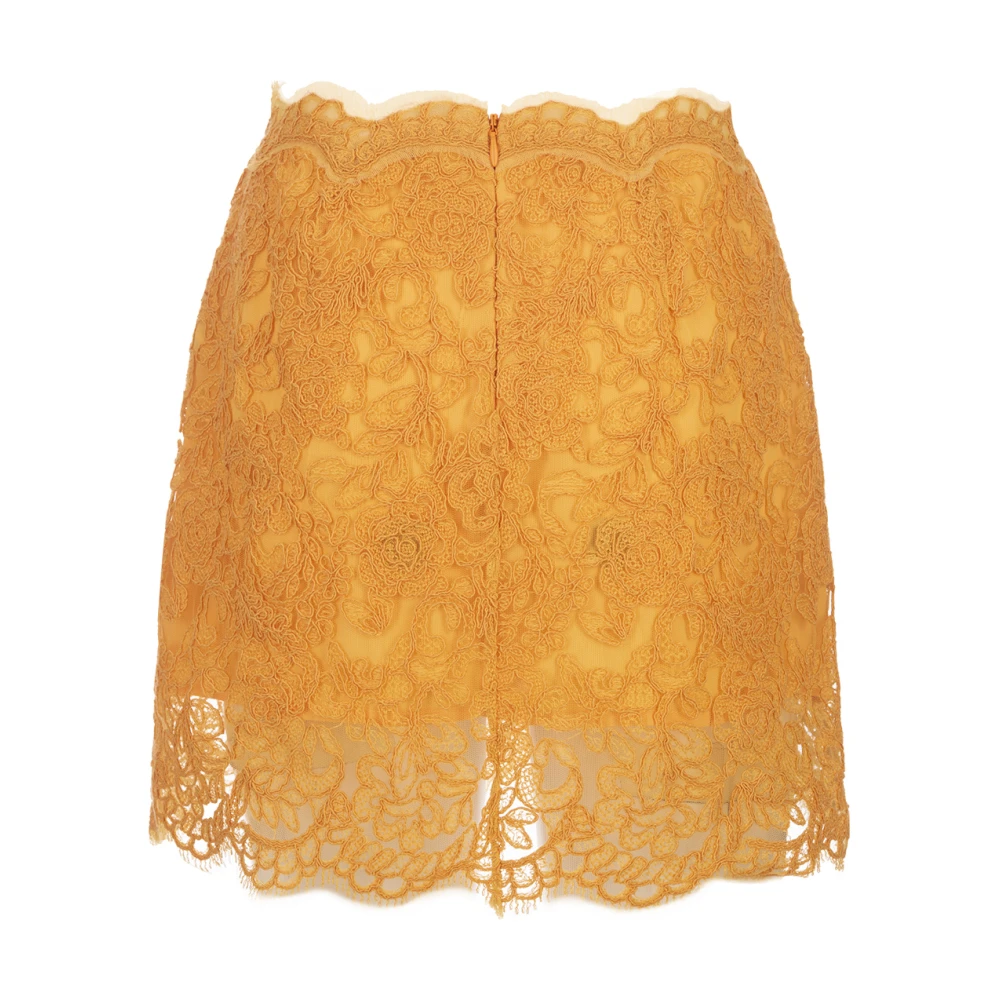 Ermanno Scervino Short Skirts Yellow Dames