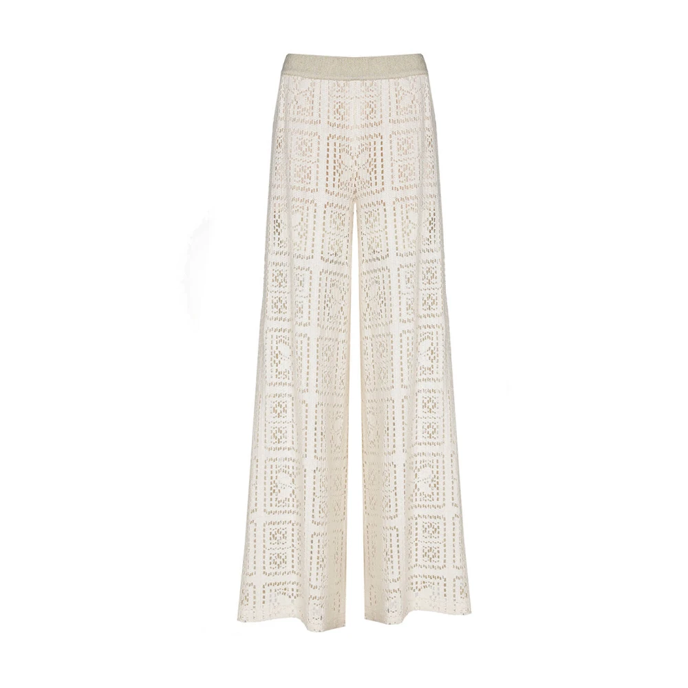 Caroline Biss Elegante Broek 1556 Broek Beige Dames