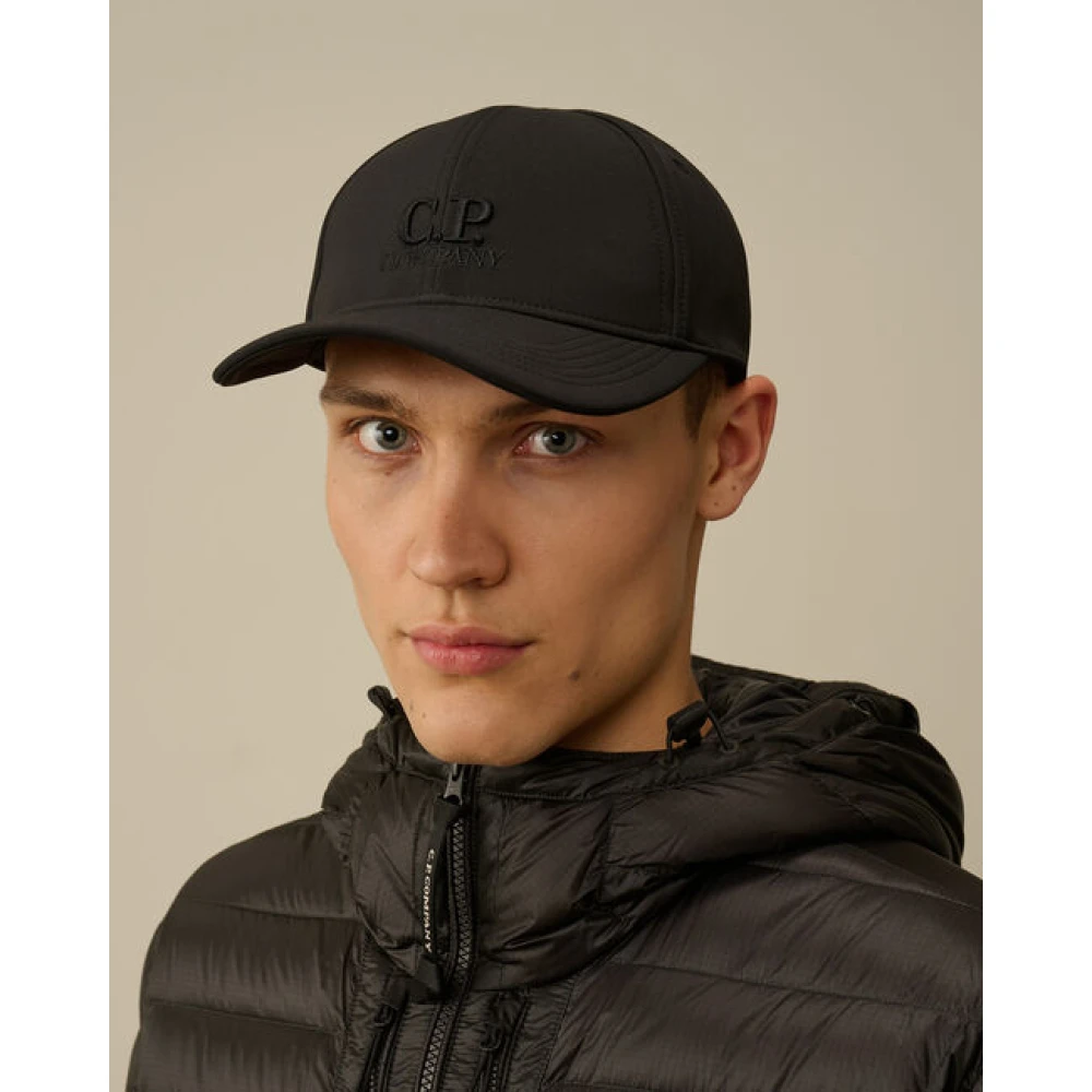 C.P. Company Zwarte hoeden voor mannen Black Heren