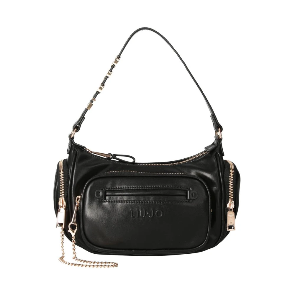 Liu Jo ECS S Hobo Schoudertas Black Dames