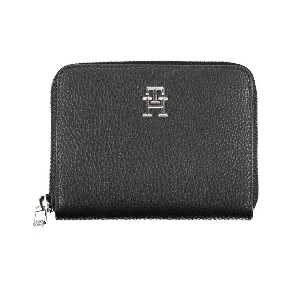 Tommy Hilfiger Elegant Black Women Wallet - Female - Wallets & Cardholders - Black - One Size - Accessories