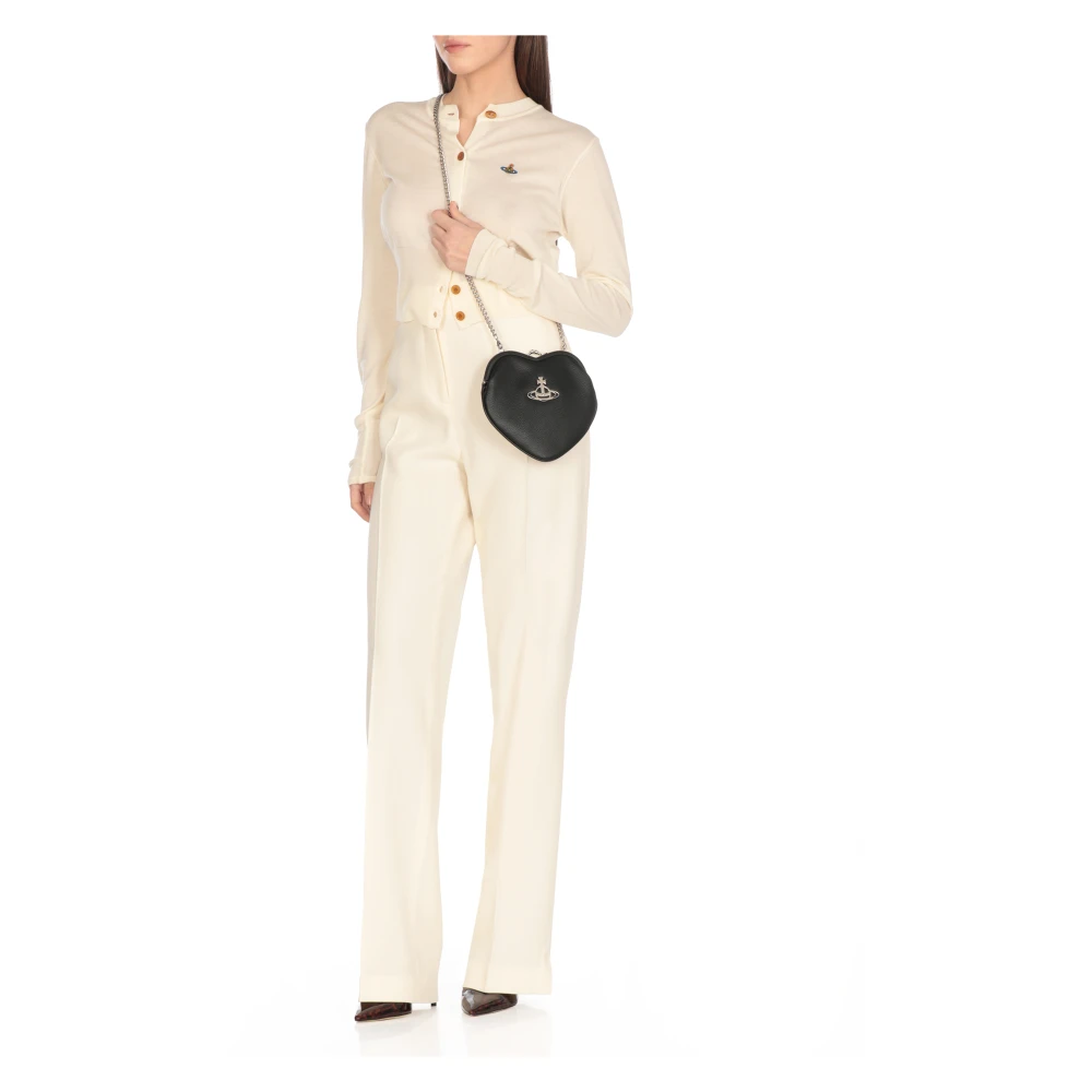 Vivienne Westwood Zwarte Synthetisch Leren Tas met Orb Logo Black Dames