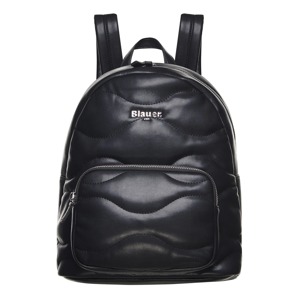 Blauer Zwarte Waves Rugzak Black Heren