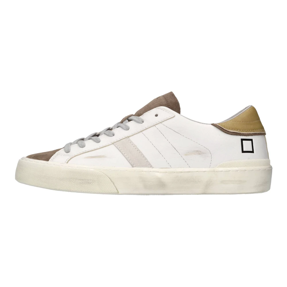 D.a.t.e. Uomo Bianco Scarpe, 43 Eu, New,