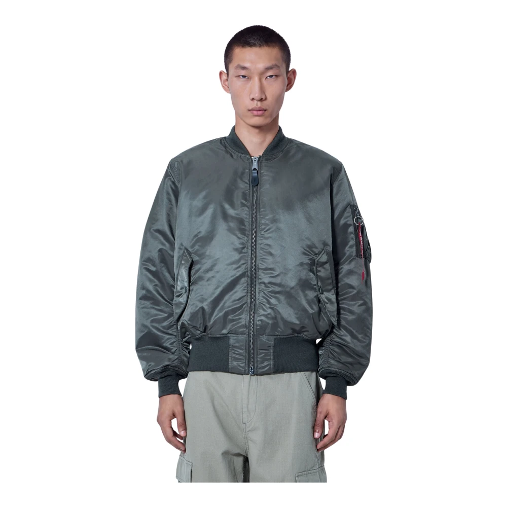Alpha Industries Ma-1 Heritage Bomber Jacket - Jackets Green L - Immagine 3