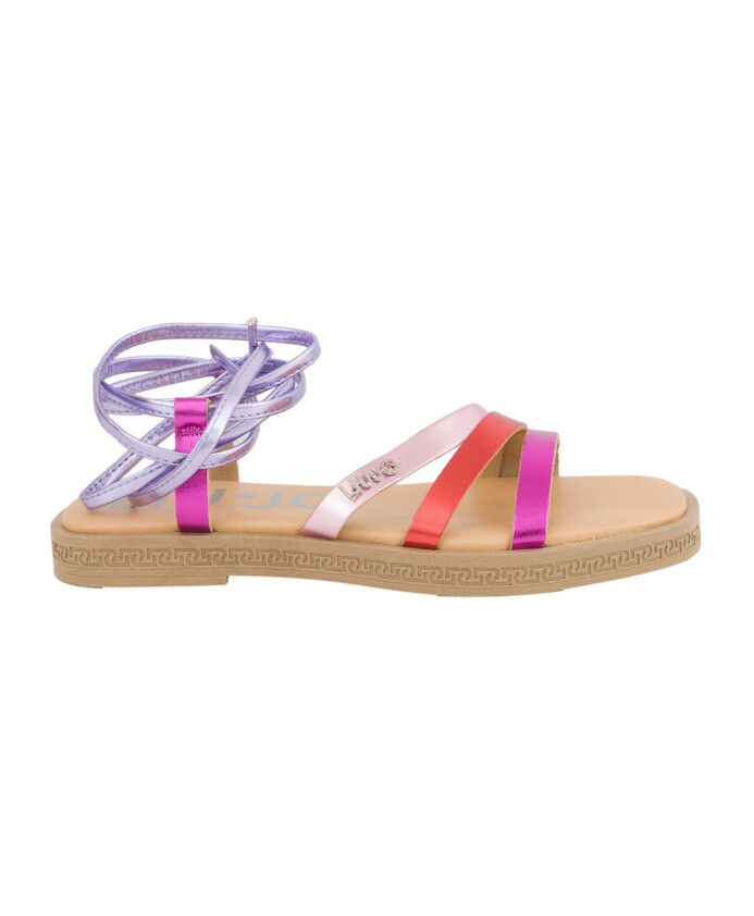 sandales-plates-multicolores