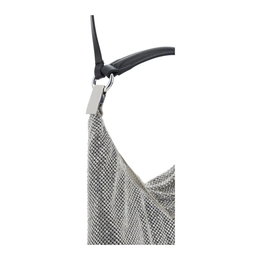 Benedetta Bruzziches Tas met strass versiering in zilverkleur Gray Dames