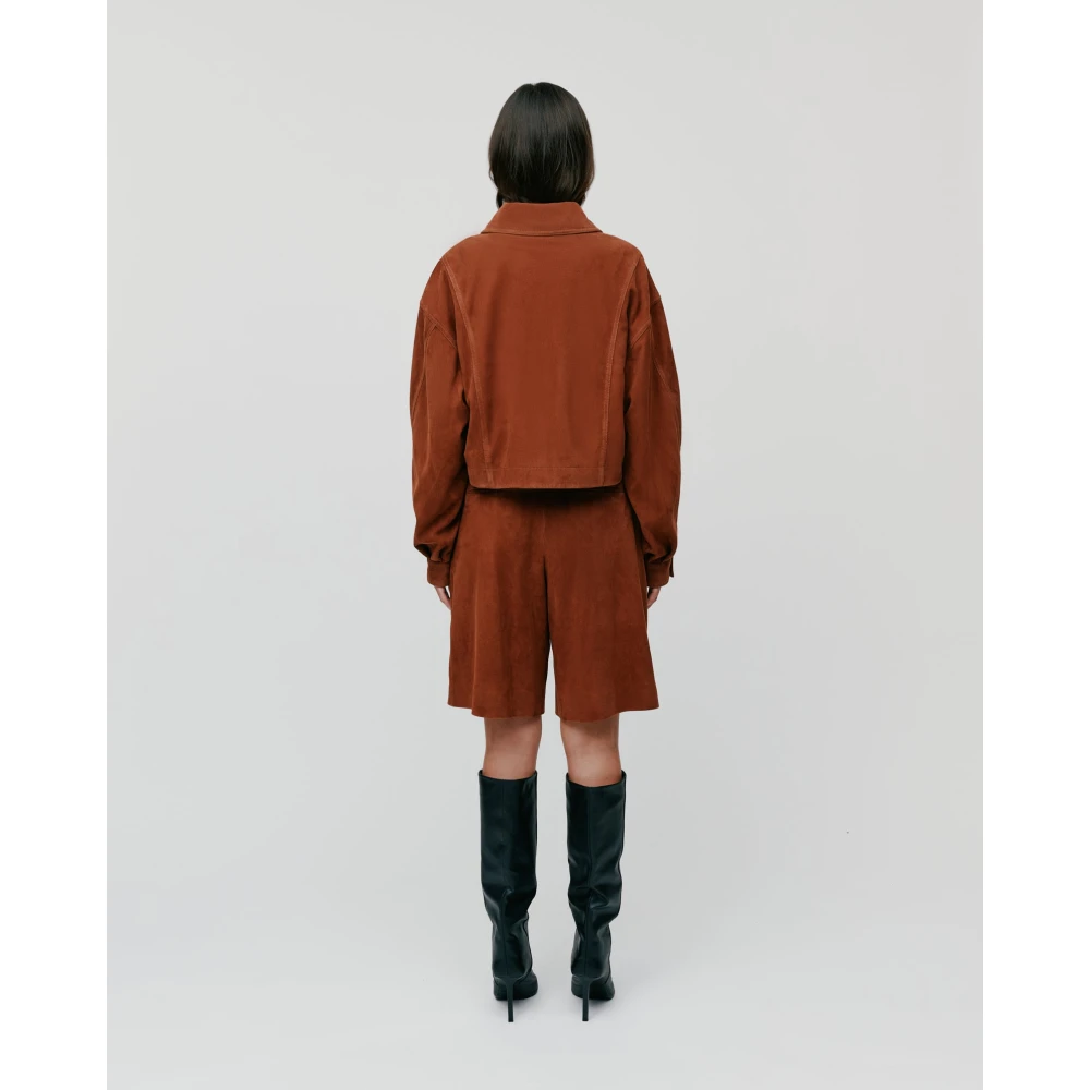 IVY OAK Lena Blazer Brown Dames