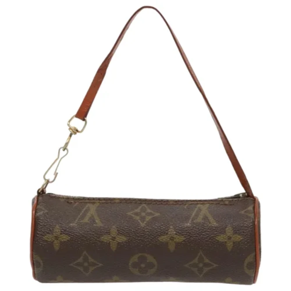 Louis Vuitton Vintage Pre-owned Canvas pouches Brown Dames