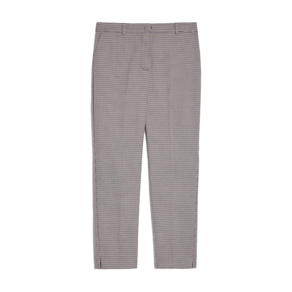 Pennyblack Katoenen sigarettenbroek met rits Gray Dames