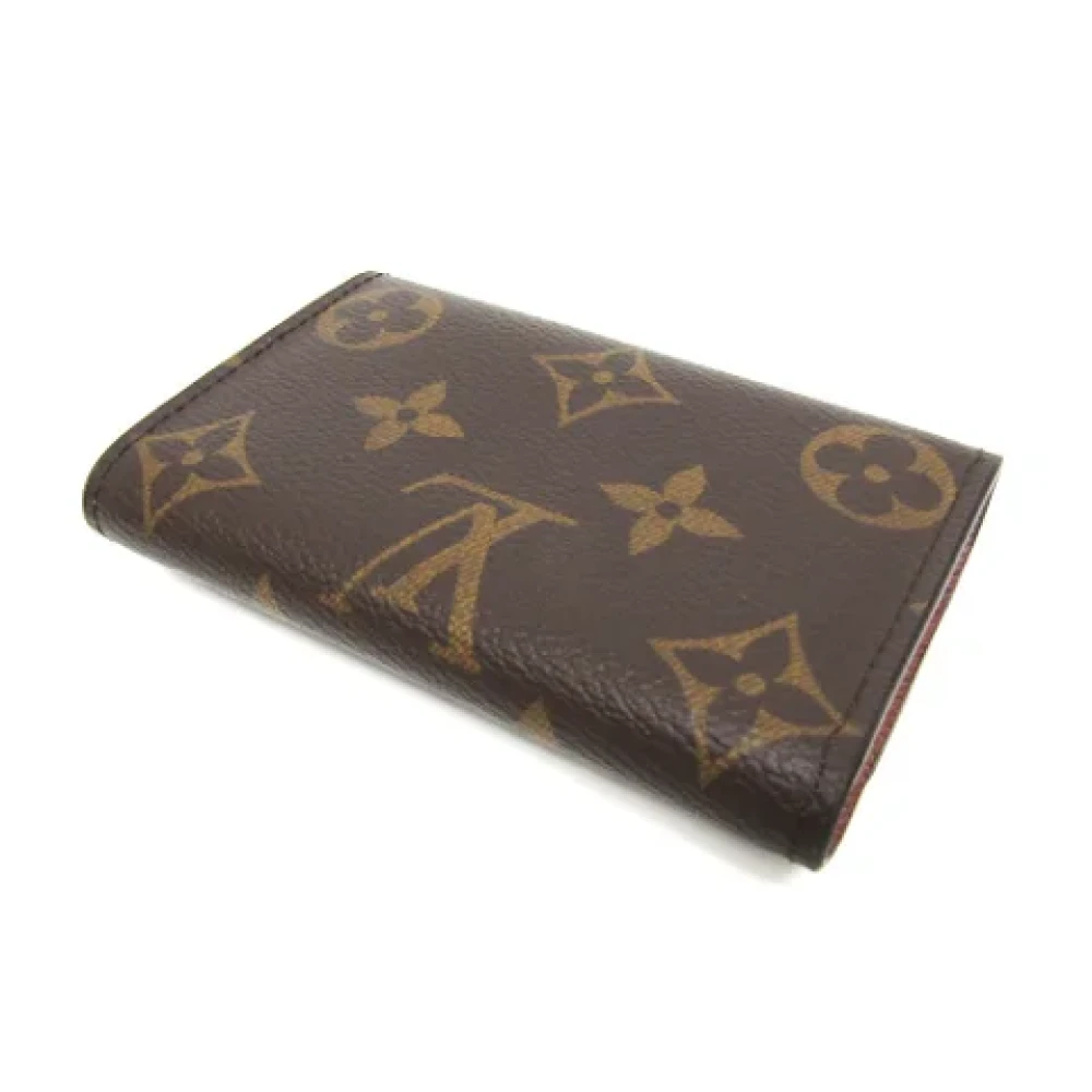 Louis Vuitton Vintage Pre-owned Fabric key-holders Brown Dames