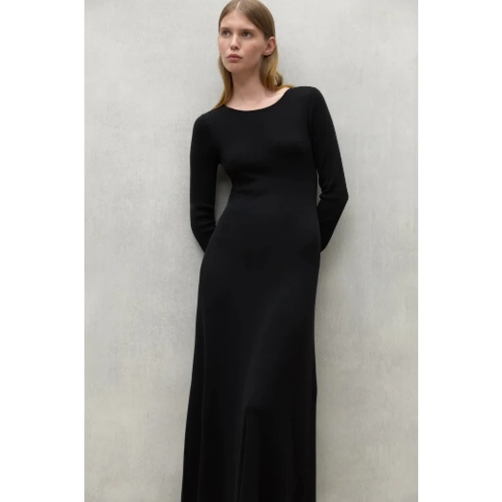 Ecoalf Irisn Jurk Tencel Katoenmix Black Dames